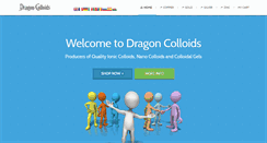 Desktop Screenshot of dragoncolloids.com